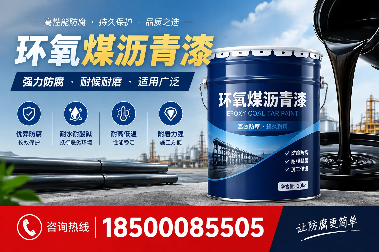 环氧煤沥青漆在不同气候条件下的表现分析，喀什适用性