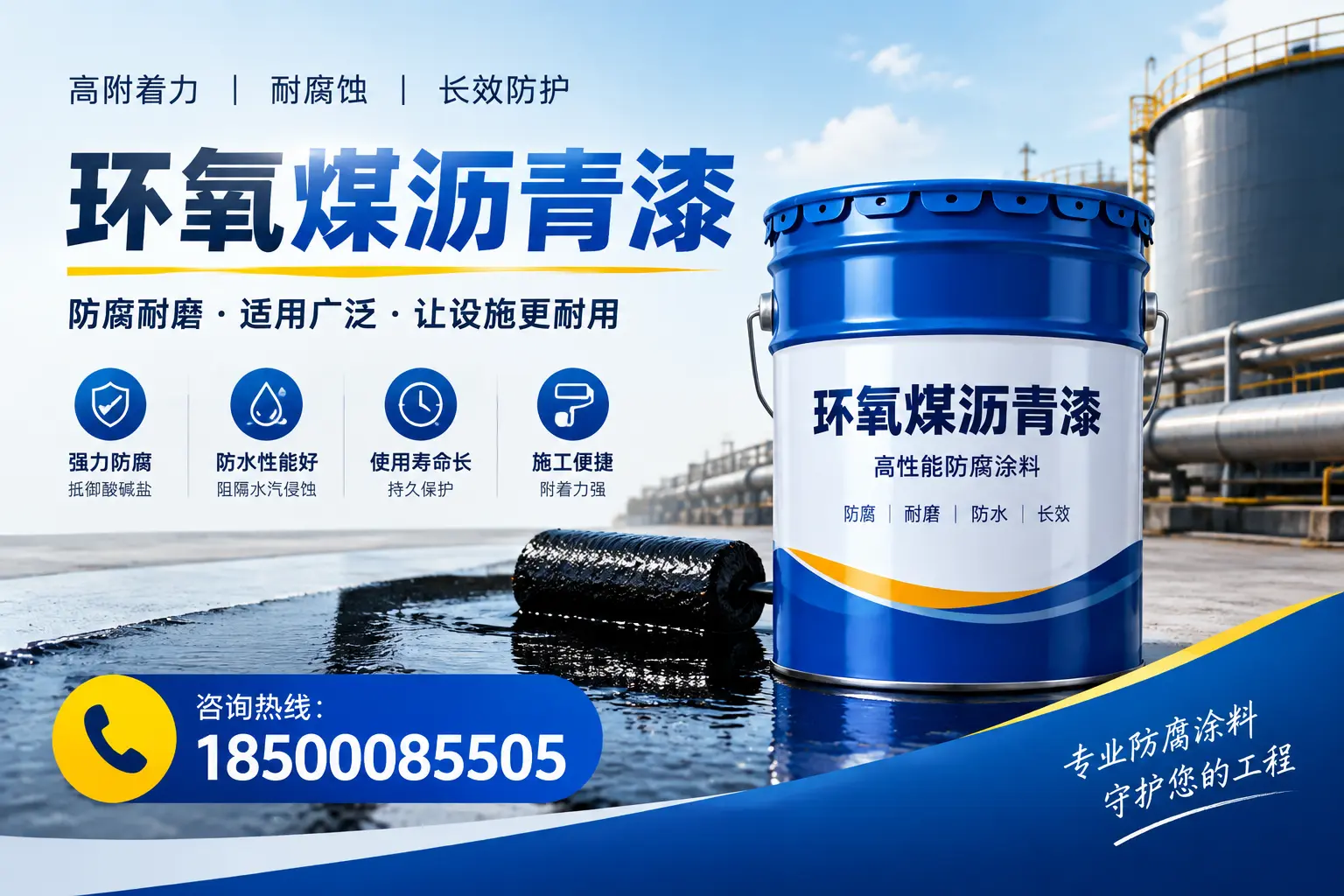 环氧煤沥青漆与其他涂料的对比分析，助力喀什企业决策